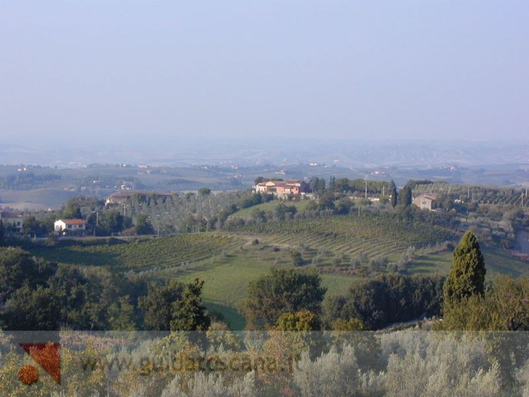 Paesaggio toscano, San Gimignano