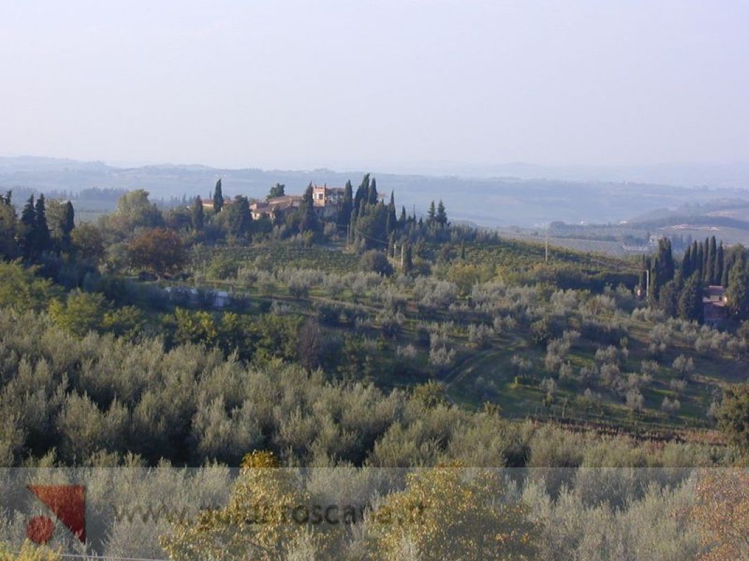 Paesaggio toscano, San Gimignano