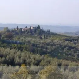 Paesaggio toscano, San Gimignano