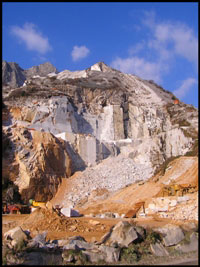 Cueva de Marmo di Carrara, en