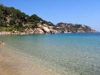 Spiaggia all'Isola del Giglio