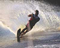 Water Skiing at Marina di Carrara